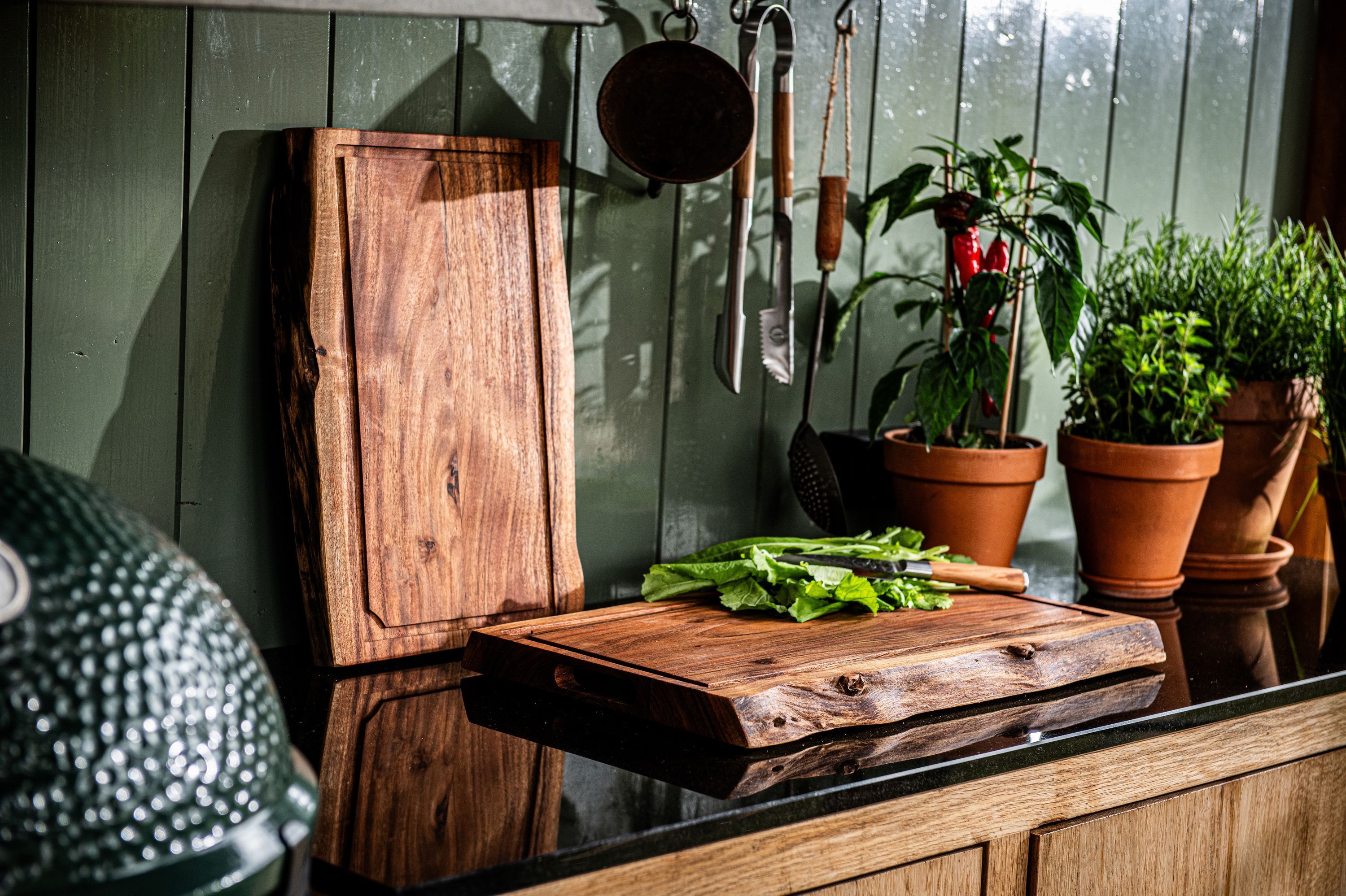 FORGED Essentials Acacia Cutting Board - 45 x 30 x 3.5 cm - Medium Size