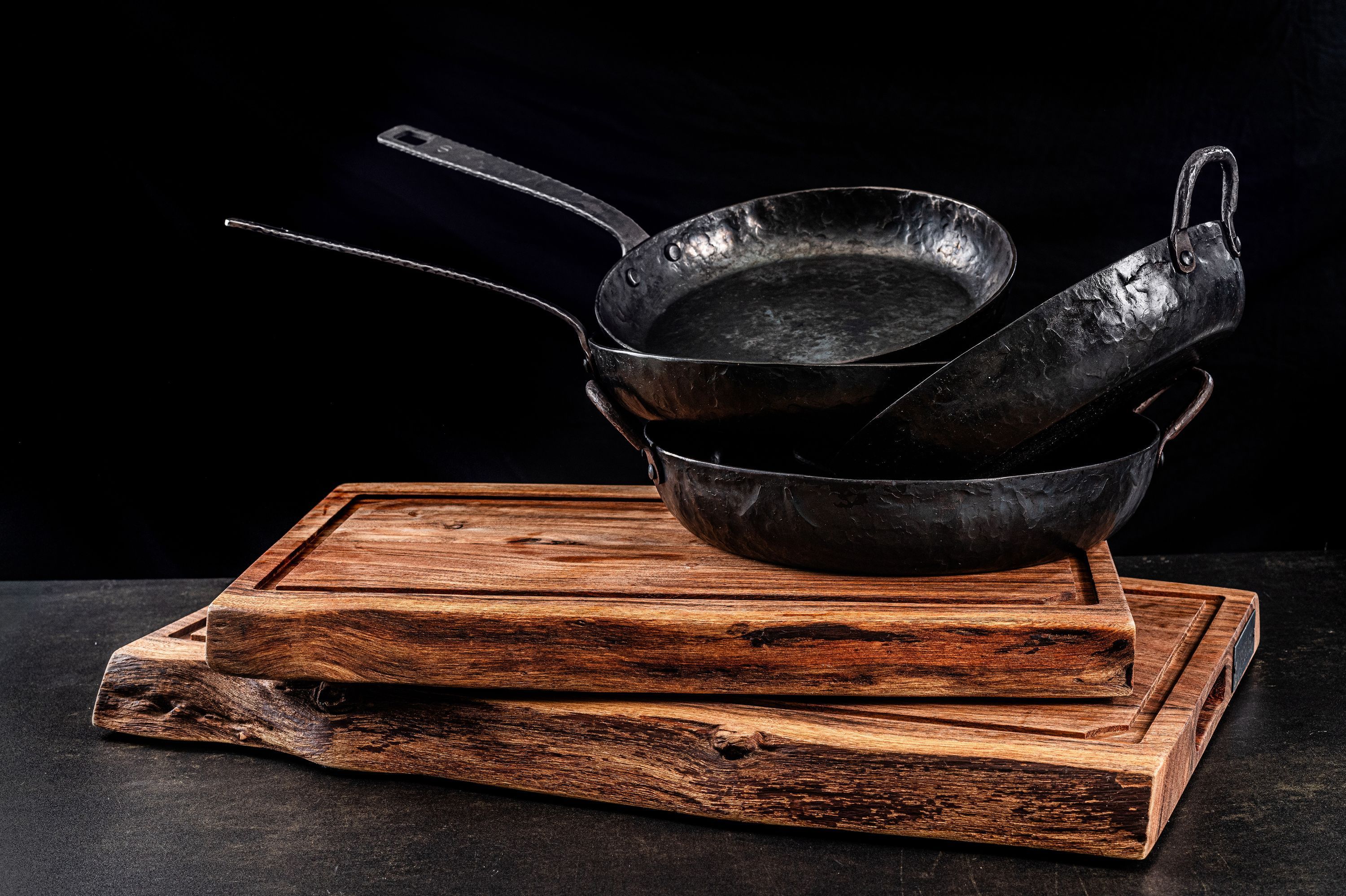 FORGED Essentials Acacia Cutting Board - 45 x 30 x 3.5 cm - Medium Size