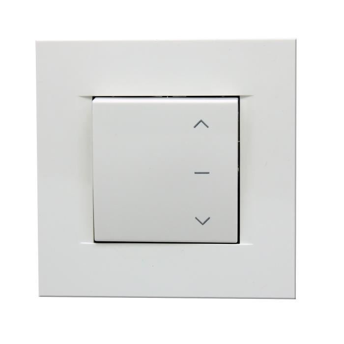 Double-Walled PVC Roller Shutter - 140 cm x 120 cm - Wired Electric - White