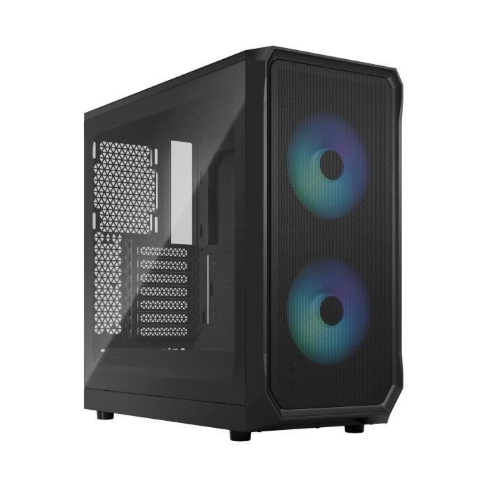 Fractal Design Focus 2 - ATX/ mATX/ Mini ITX Tower Case - 2 Fans - FD-C-FOC2A-01