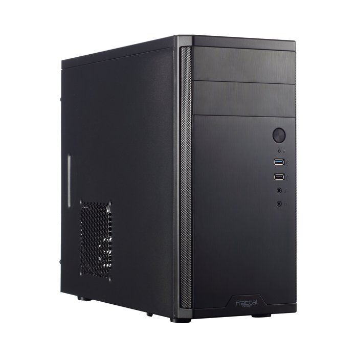 FRACTAL DESIGN Core 1100 Case - Mini Tower - ATX - Black FD-CA-CORE-1100-BL