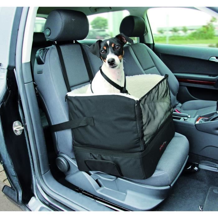 TRIXIE Dog Car Seat - Friends On Tour - Black - Small - 45 x 38 x 37 cm