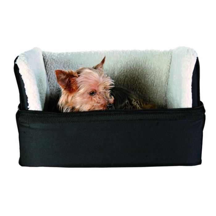 TRIXIE Dog Car Seat - Friends On Tour - Black - Small - 45 x 38 x 37 cm