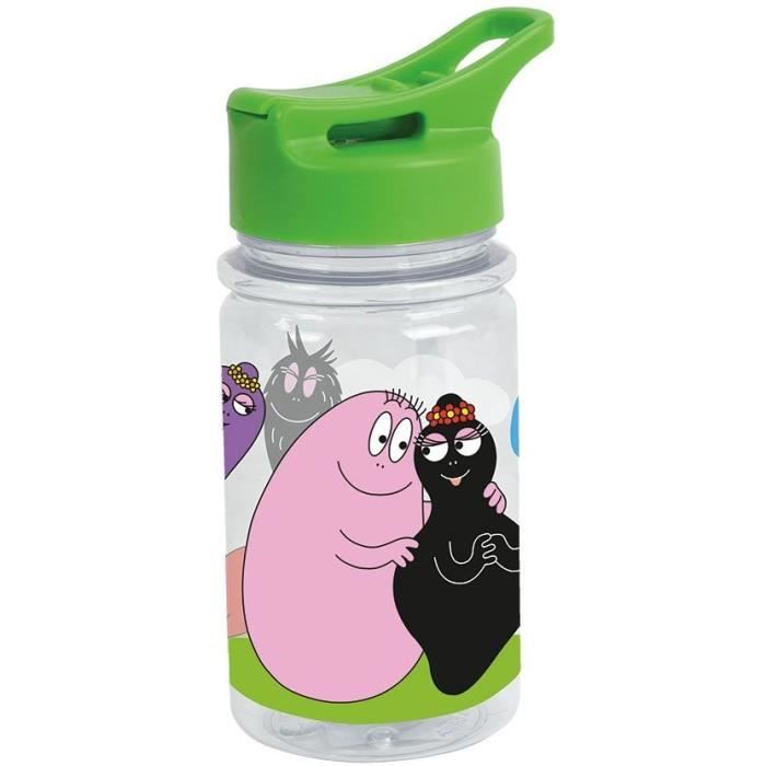 Tableware Set, FUN HOUSE - BARBAPAPA, 6-Piece, Glass, Plates, Cutlery, Water Bottle, Snack Box