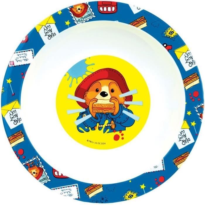 FUN HOUSE Reusable Tableware Set - Plate, Bowl, Glass, Water Bottle, Lunchbox - Paddington