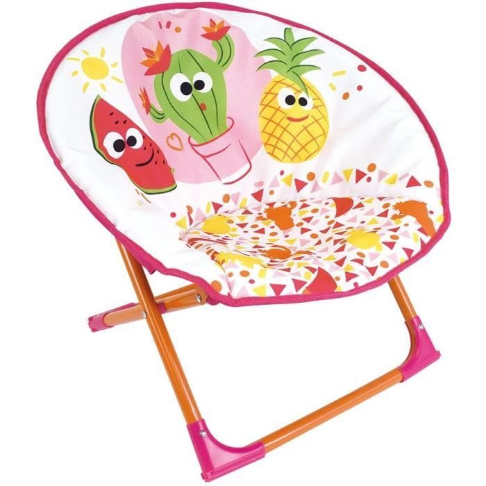 Fun House Fruity's Moon Seat for Children - H.47 x W.54 x D.42 cm l.54 p.42