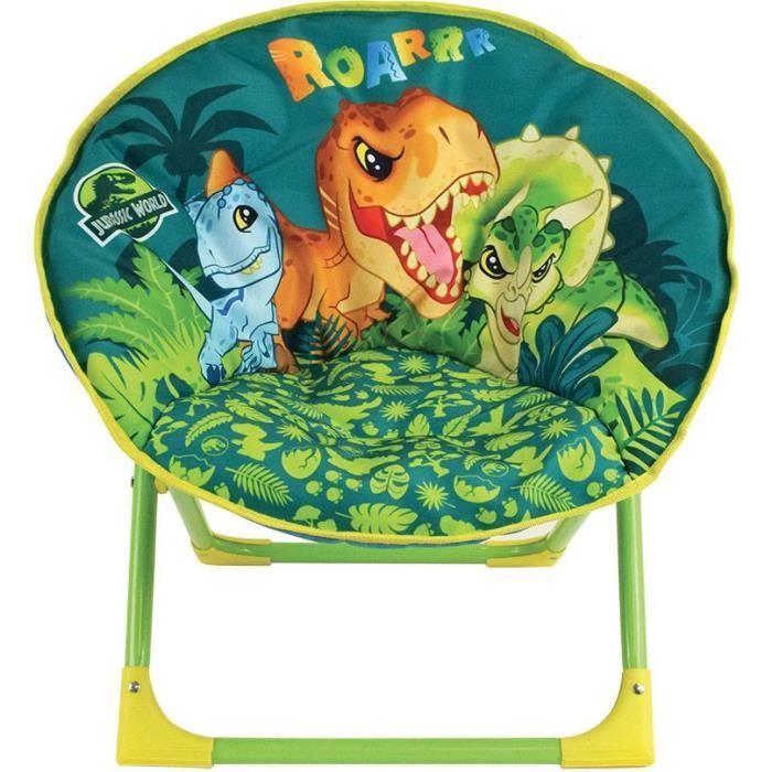 FUN HOUSE JURASSIC WORLD Dinosaur Moon Chair - Foldable - H.47 x W.54 x D.42 cm