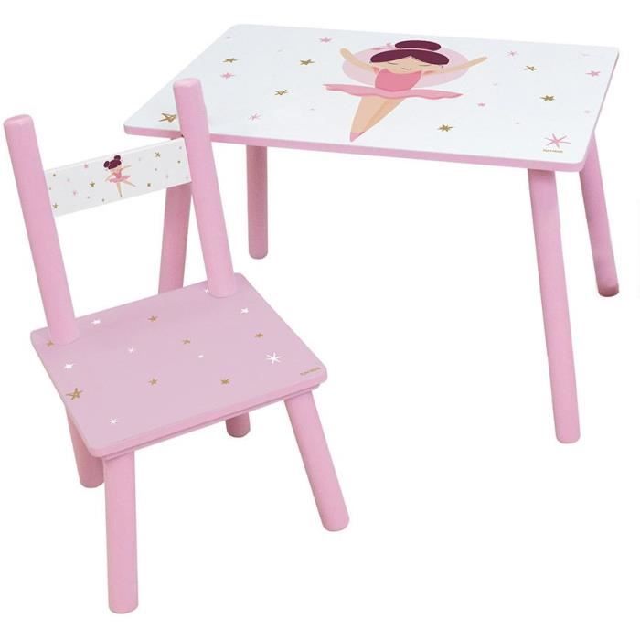 FUN HOUSE Ballerina Dancer Table with Chair - For Children