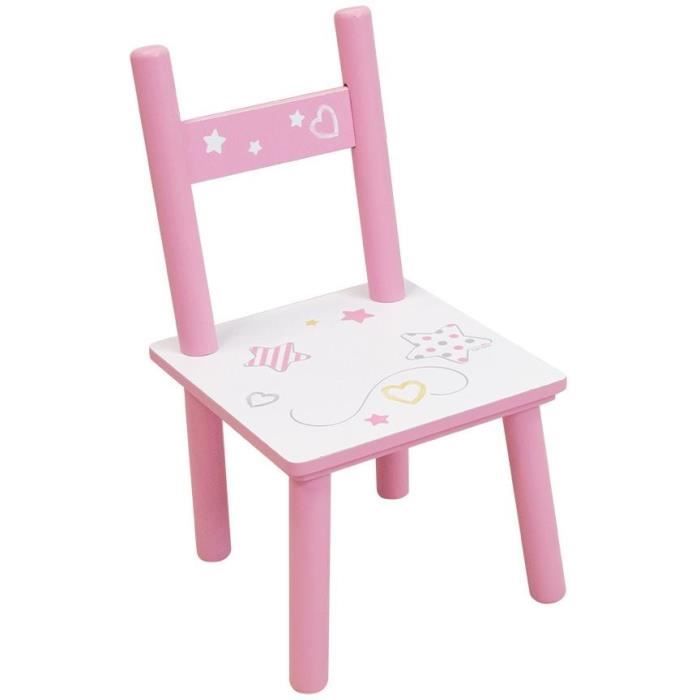FUN HOUSE Unicorn Table and Chair Set: Table 41.5 cm H x 61 cm W x 42 cm D, Chair 49.5 cm H x
