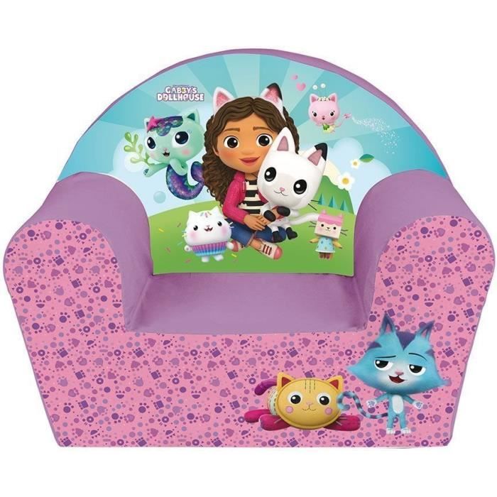 FUN HOUSE Gabby and the Magic House Children's Club Chair - Foam - Portable