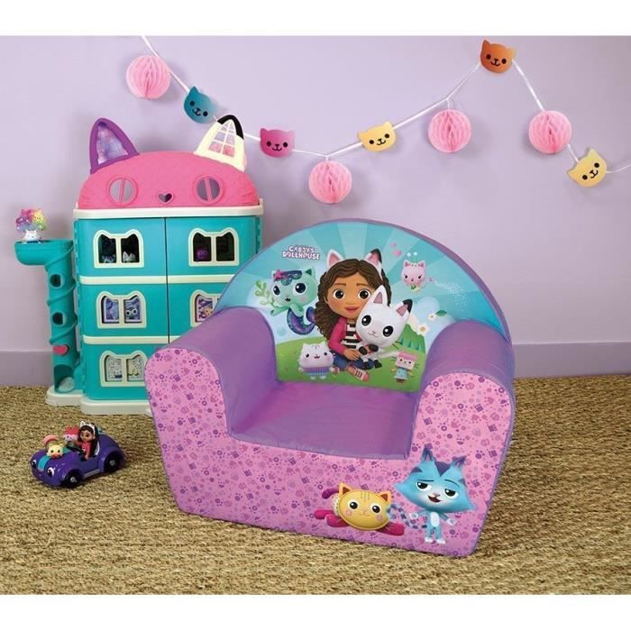 FUN HOUSE Gabby and the Magic House Children's Club Chair - Foam - Portable