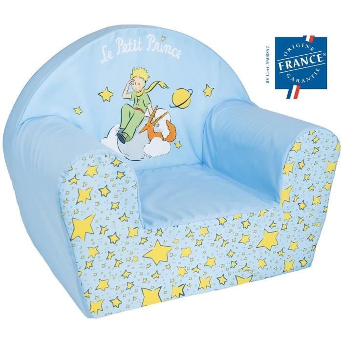 FUN HOUSE Children's Club Chair - THE LITTLE PRINCE - Made in France - H.42 x W.52 x D.33 cm