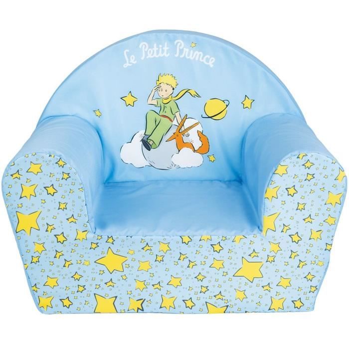 FUN HOUSE Children's Club Chair - THE LITTLE PRINCE - Made in France - H.42 x W.52 x D.33 cm