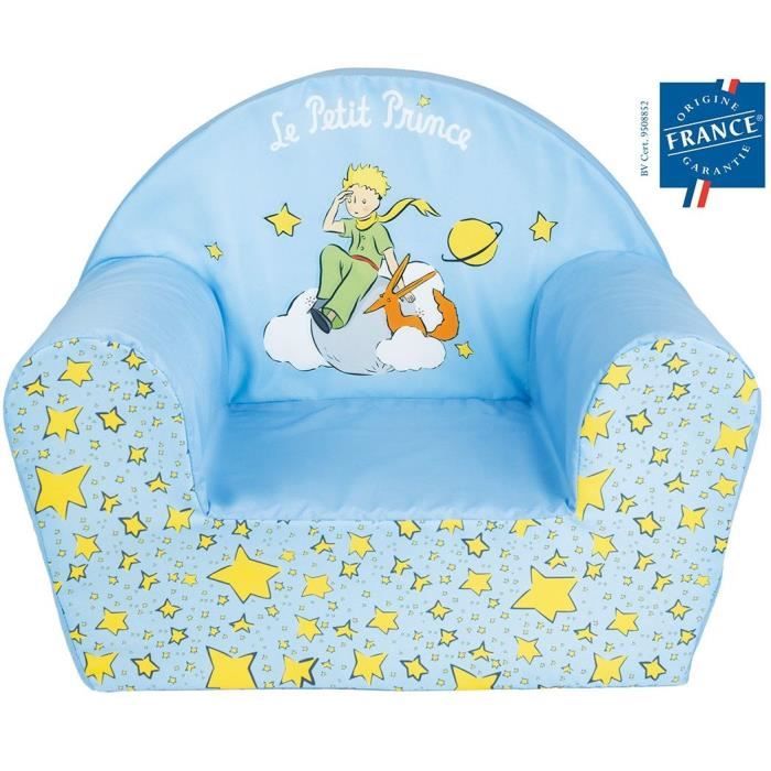 FUN HOUSE Children's Club Chair - THE LITTLE PRINCE - Made in France - H.42 x W.52 x D.33 cm
