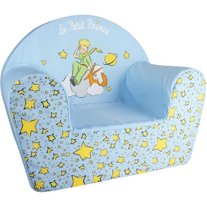 FUN HOUSE Children's Club Chair - THE LITTLE PRINCE - Made in France - H.42 x W.52 x D.33 cm
