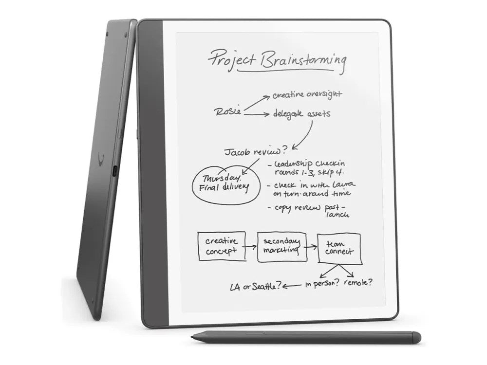 Amazon - Kindle Scribe - 16GB - Digital eReader - 10.2" - Tungsten - B0CZB5RHWX