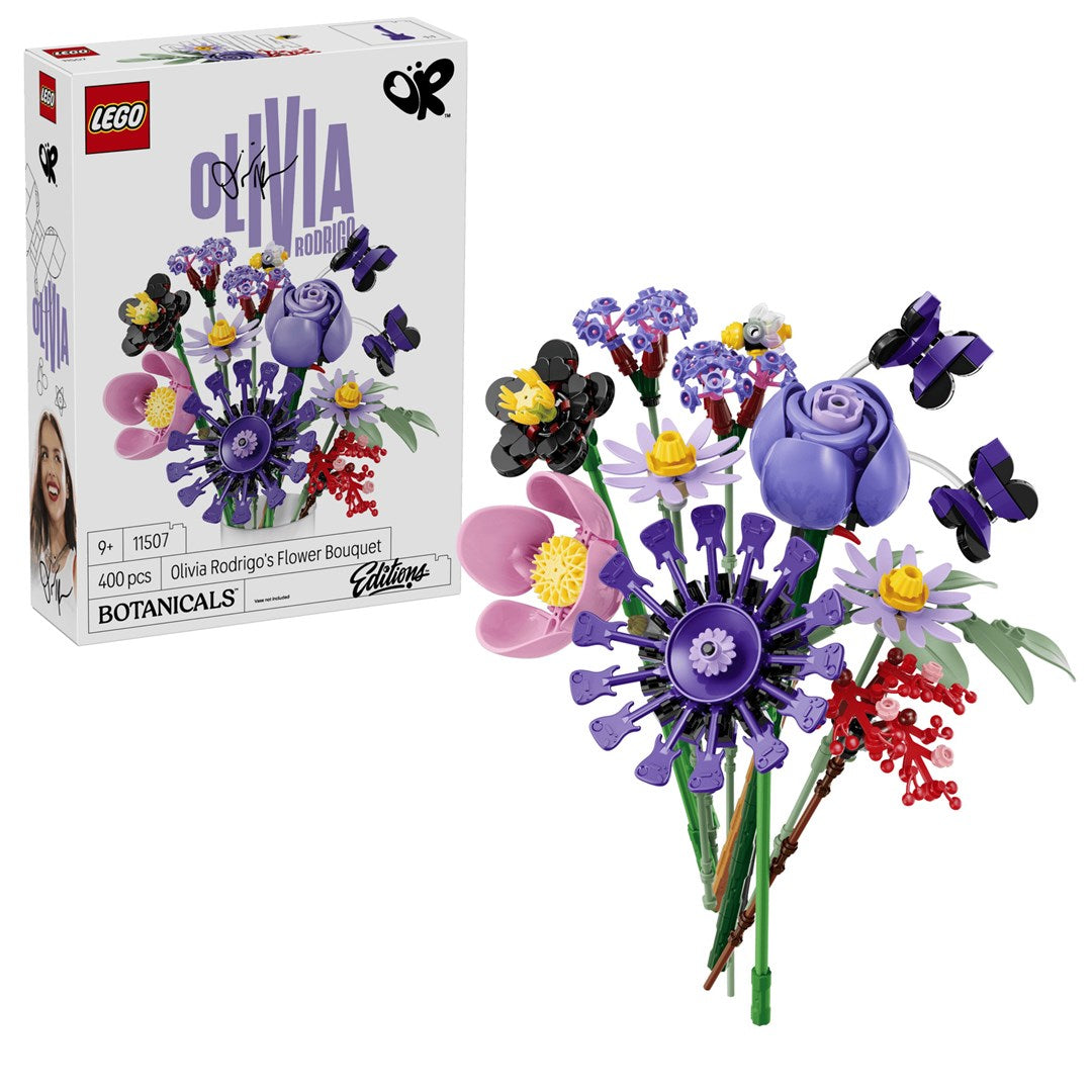 LEGO BOTANICALS 11507 Olivia Rodrigo's Flower Bouquet, 400 Elements, Ages 9+, Model 11507