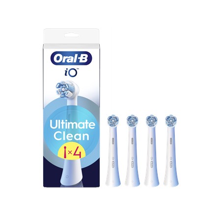 Oral-B Toothbrush Heads 4pcs White Oral-B iO refill UltimateClean White 4