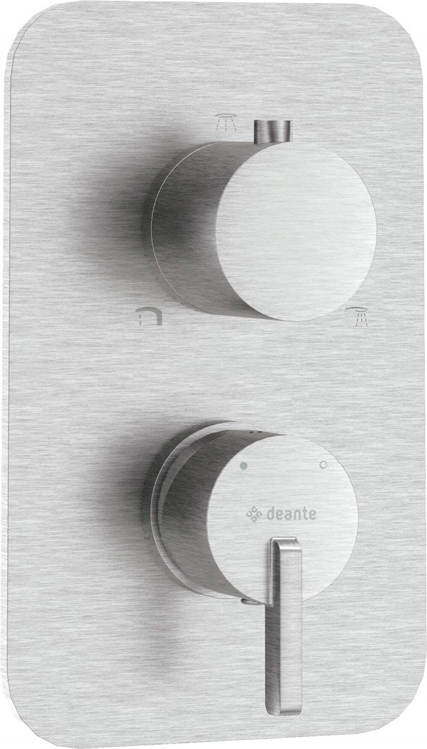 Deante Silia External Element for Mixer BOX Concealed Brass