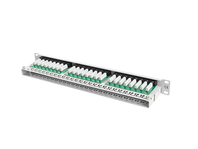 Lanberg Patch Panel 48 RJ-45 1U Cat5/Cat5e Grey PPU5-1048-S