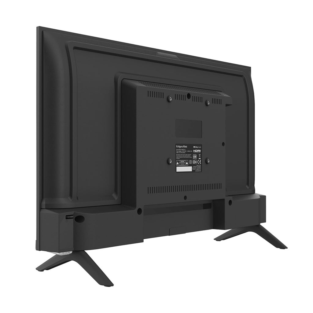 Krüger&Matz KM0224-V3 TV 24 inch HD Smart TV Wi-Fi Black