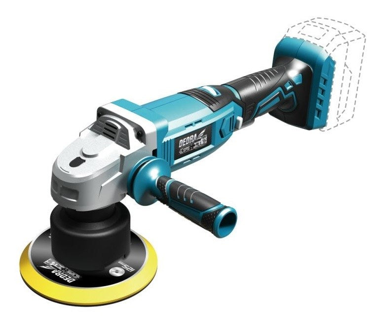 DEDRA 18V Cordless Rotary-Eccentric Polisher 125 mm