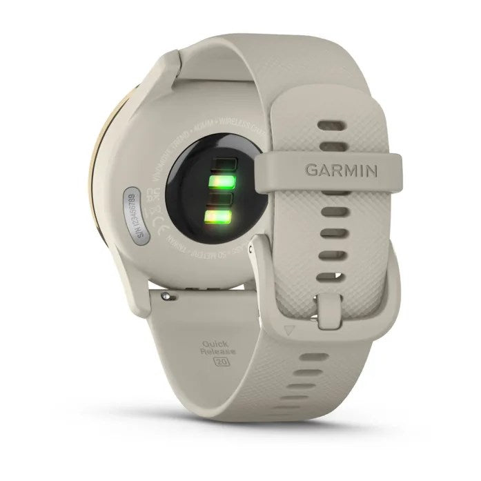 Garmin vívomove Trend - 40 mm - French Gray - Smartwatch with Band - Silicone - Wrist Size: 125-190 mm - Bluetooth, ANT+