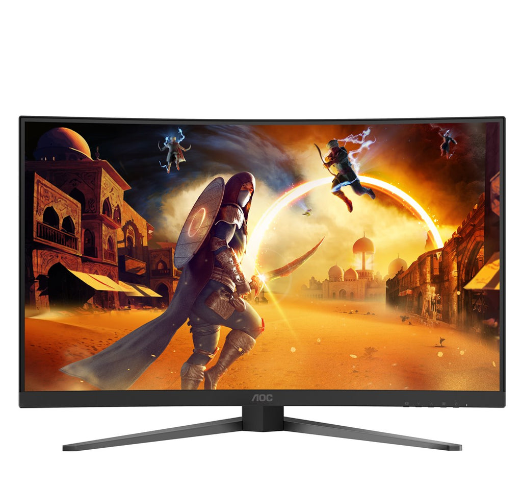 AOC G4 C32G4Z Computer Monitor 31.5" Full HD LCD Black, Red Model 593127