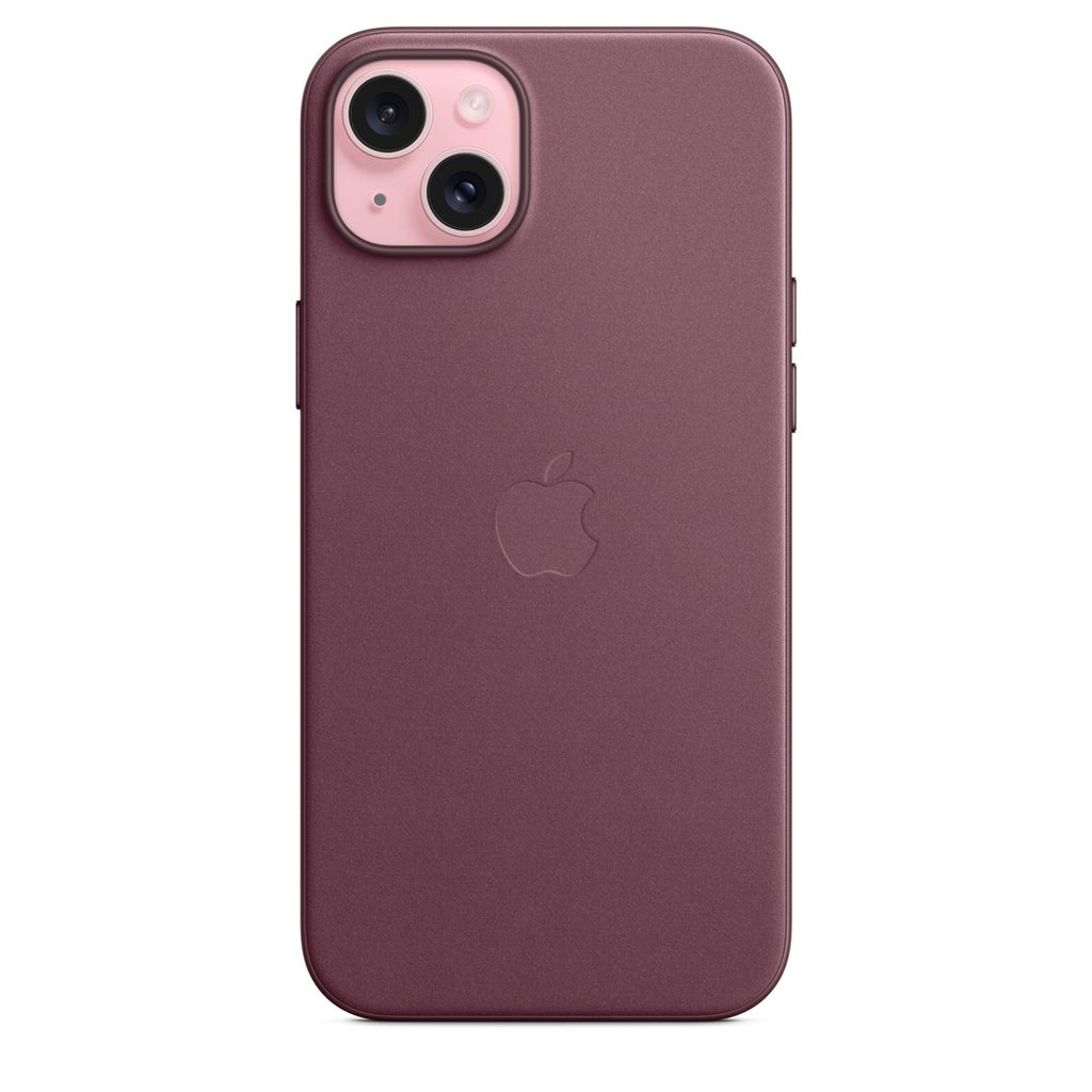 Apple iPhone 15 Plus FineWoven Case - Mulberry - MagSafe - Model MT4A3ZM/A