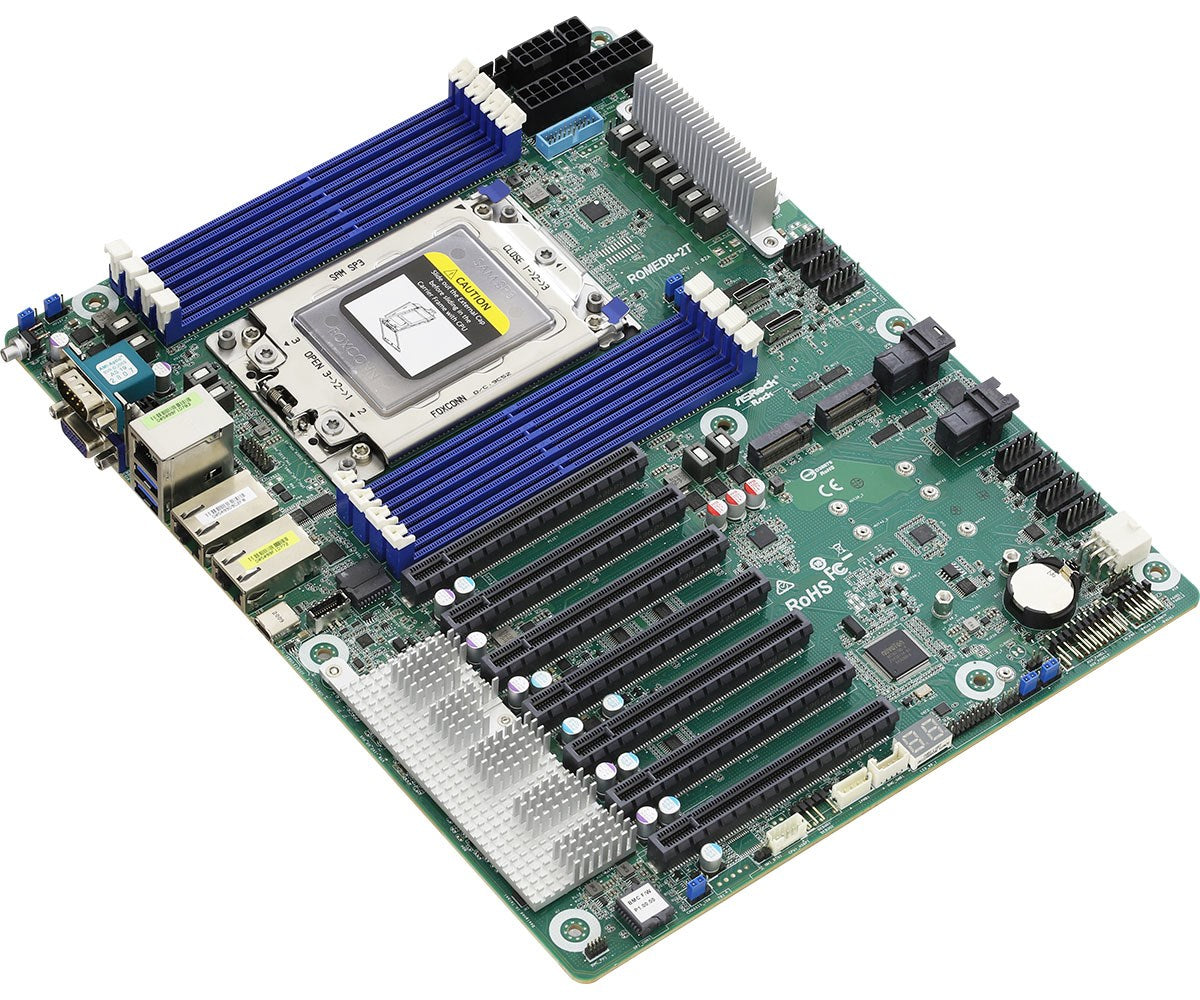 Asrock ROMED8-2T Motherboard LGA 4094 ATX