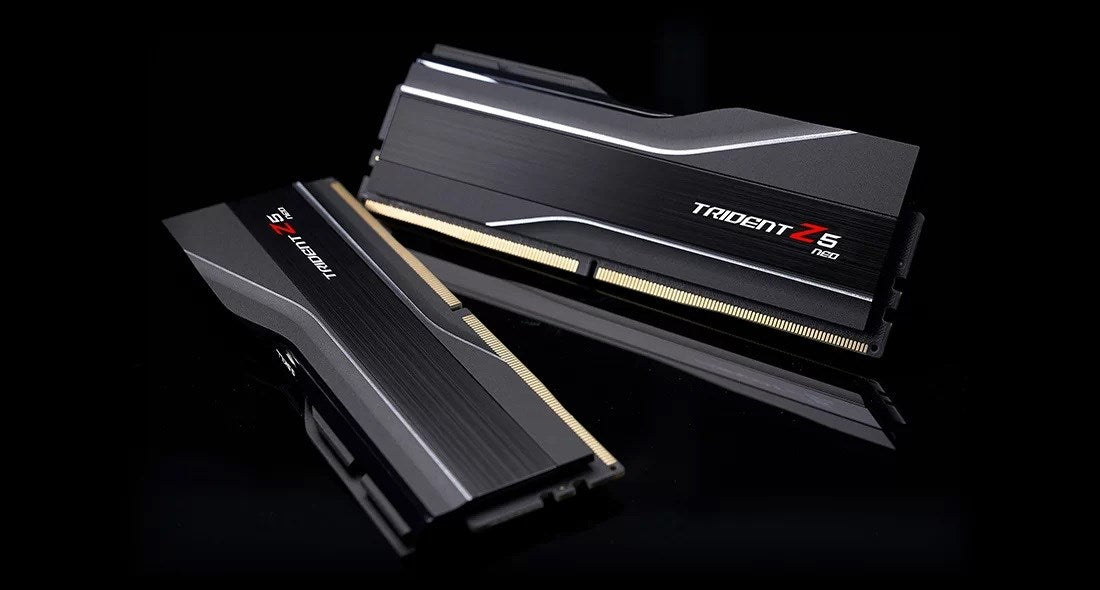 G.Skill Trident Z5 Neo 32GB DDR5 6000MHz Kit 2x16GB DIMM 288-PIN CL32 (F5-6000J3238F16GX2-TZ5N) PC5-48000