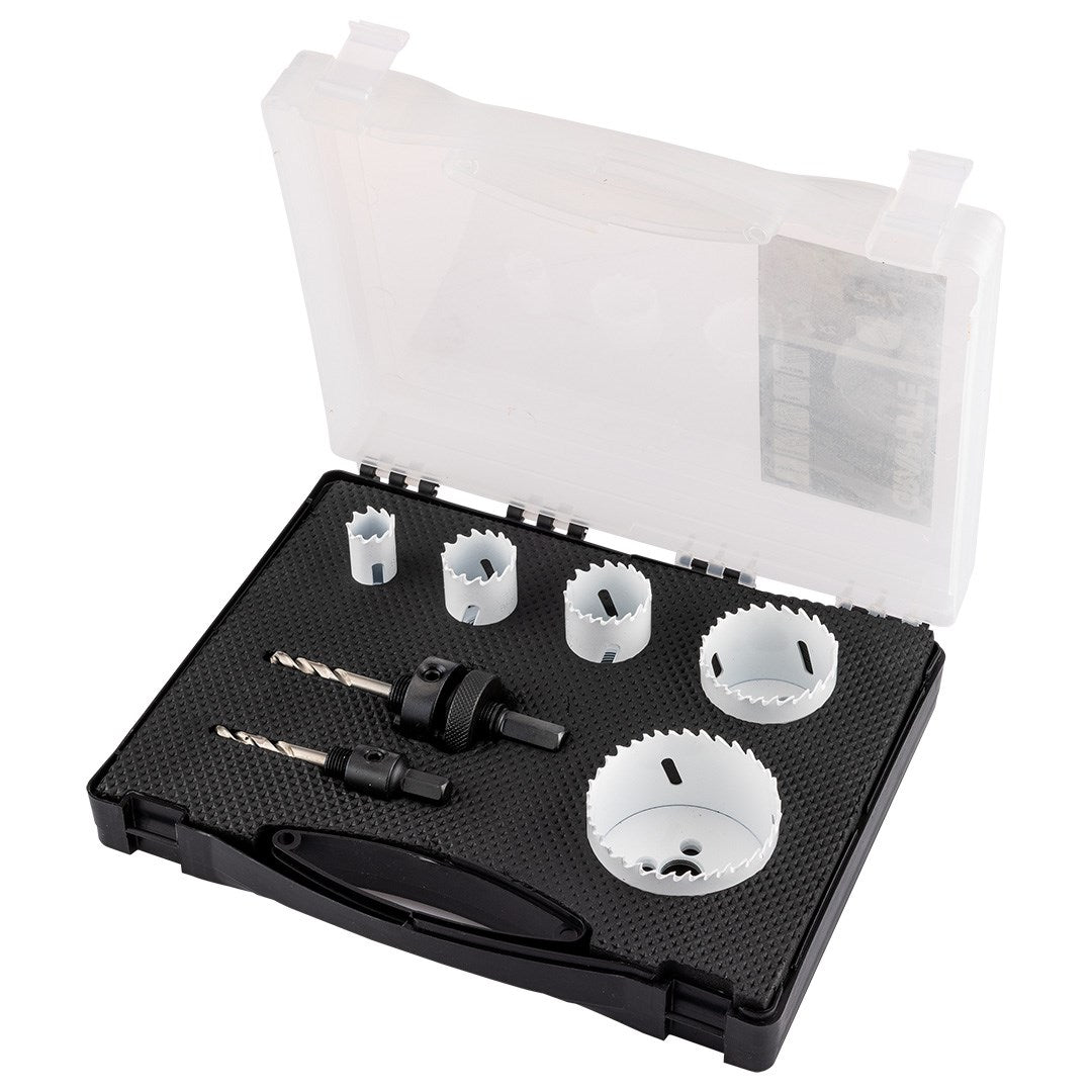 Otwornice bi-metalowe 19-68 mm  zestaw 7 szt.