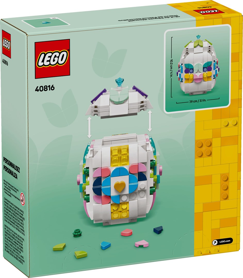 LEGO 40816 Decorative Easter Egg Building Kit
