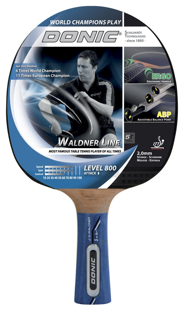 Donic Waldner 800 Table Tennis Racket - Multicolour | 2396-uniw