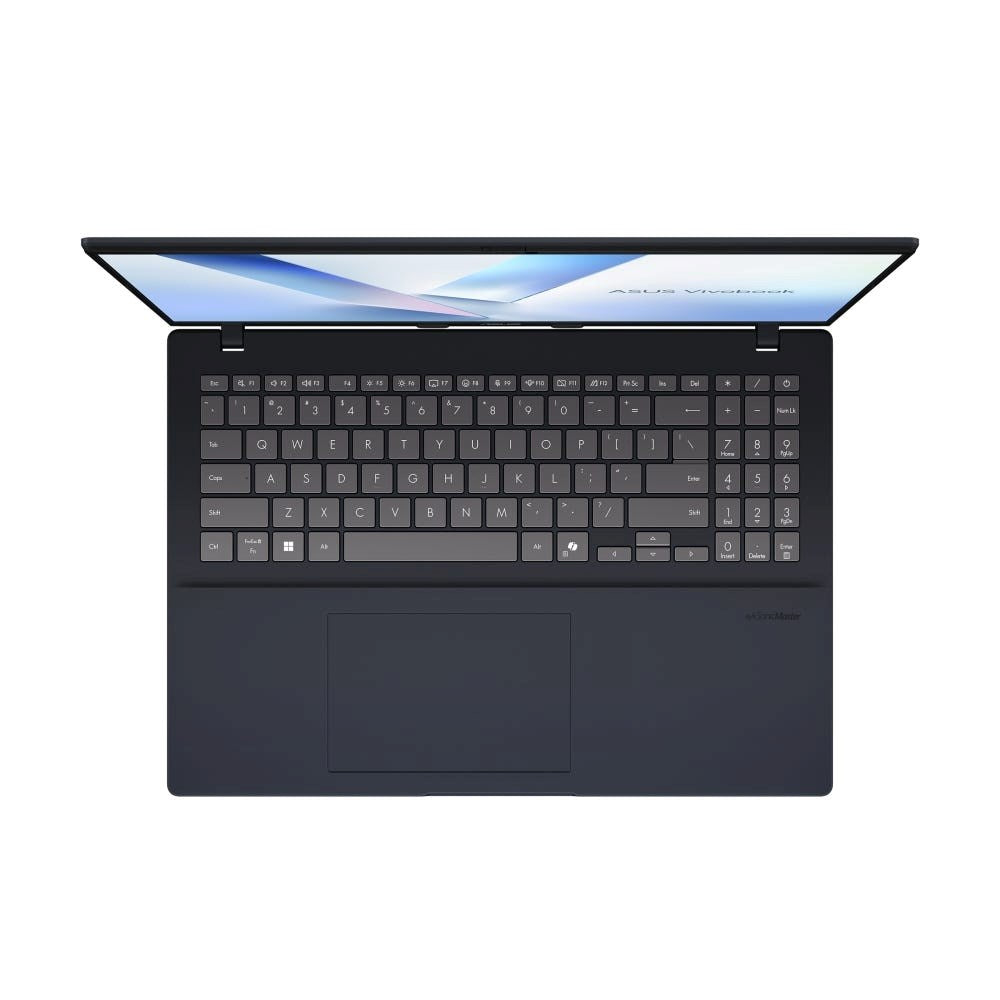 ASUS Vivobook 16 Laptop Ryzen AI 7 445 16GB DDR5 512GB SSD 16.0" WUXGA IPS Blue M1607GA-MB004W SSD512 Cam1080p 42WHrs Win11