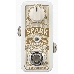 TC Electronic Spark Mini Effects Pedal White 20dB Boost