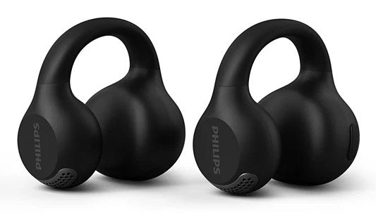 Philips Open-Ear Headphones, Bluetooth 5.4, True Wireless, Headset Function (TAQ2000BK/00)