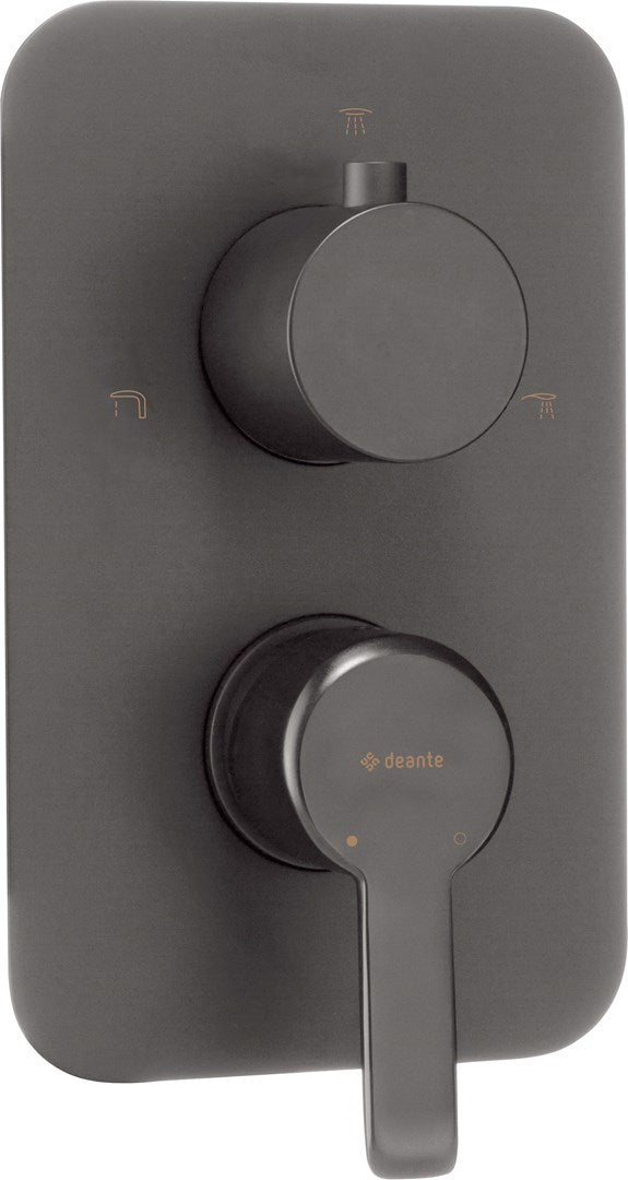 Deante Arnika External Element for Mixer BOX Concealed Titanium