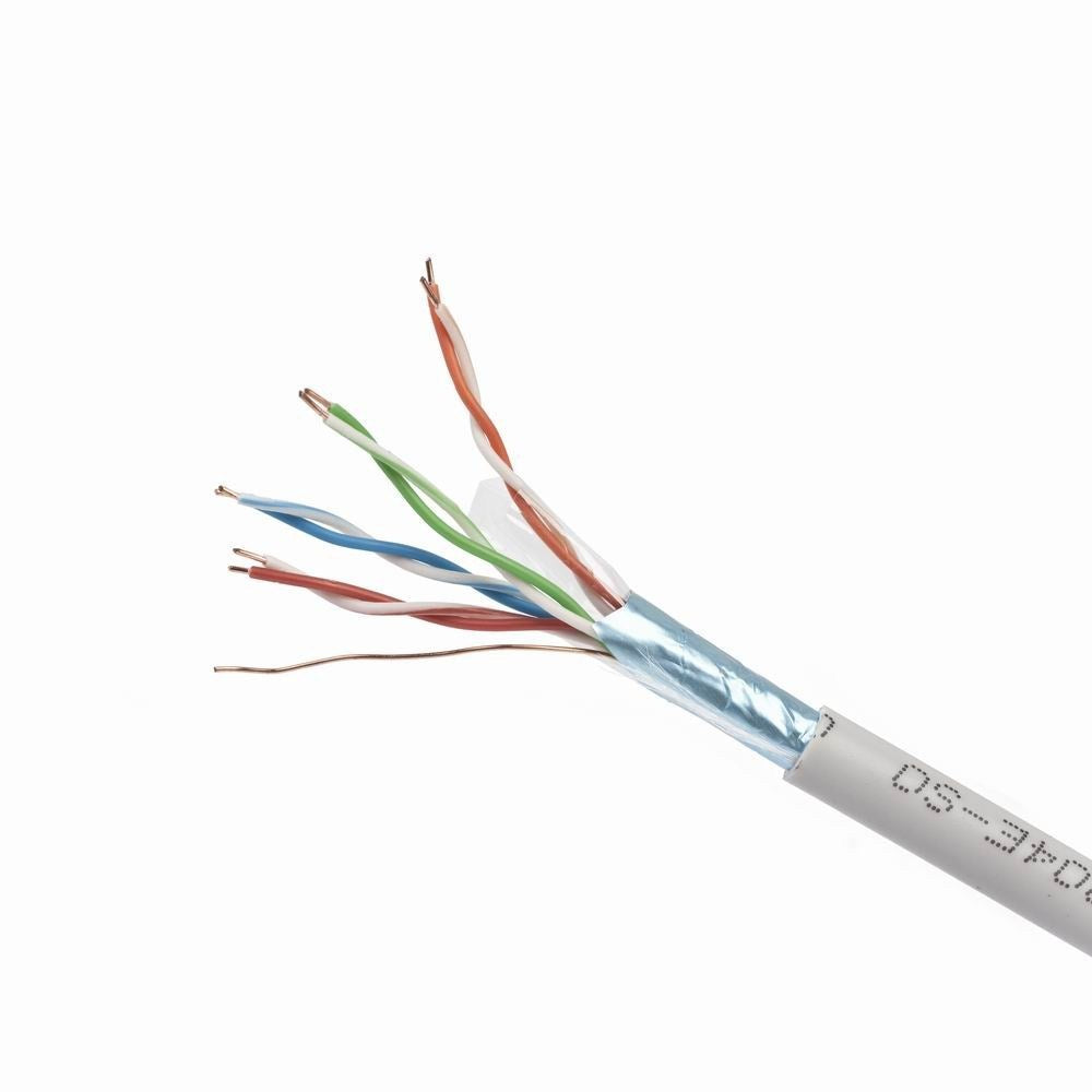 Gembird CAT5e FTP 100 m networking cable Grey F/UTP (FTP)