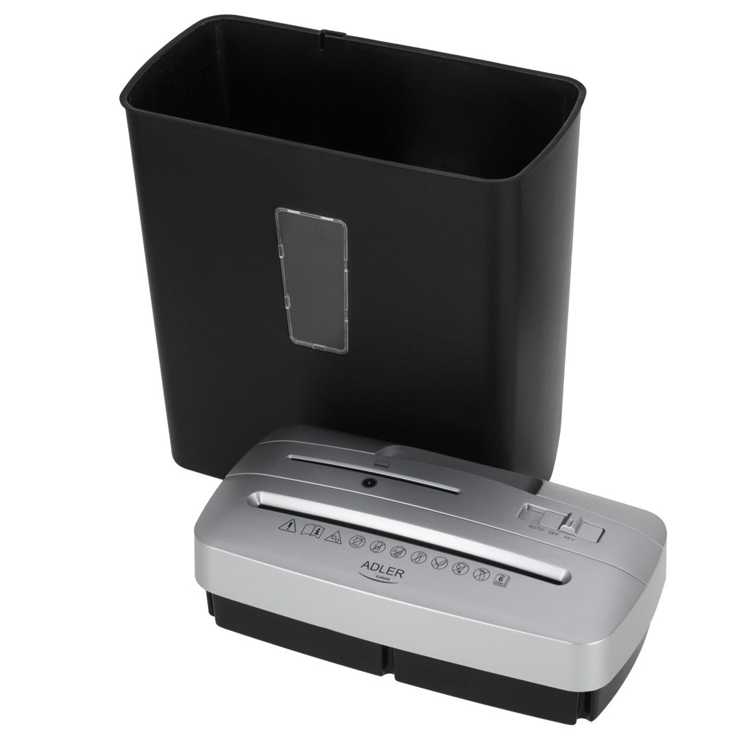 ADLER AD 1037 Paper Shredder Silver