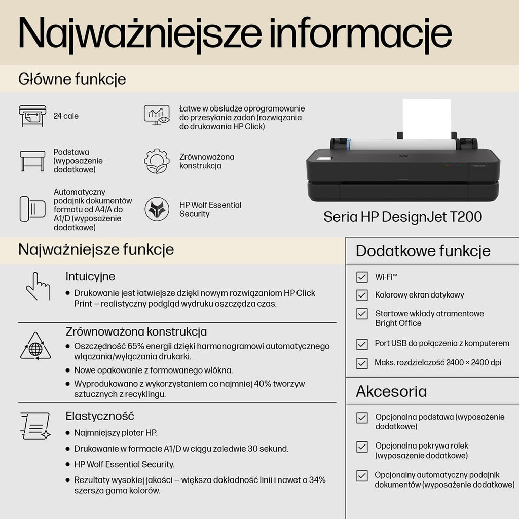 HP DesignJet T230 24  Plotter 5HB07D