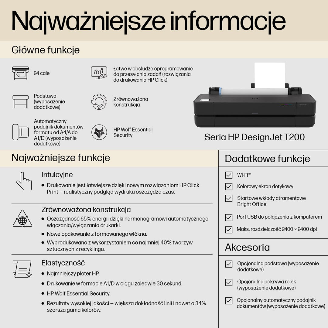 HP DesignJet T230 24  Plotter 5HB07D