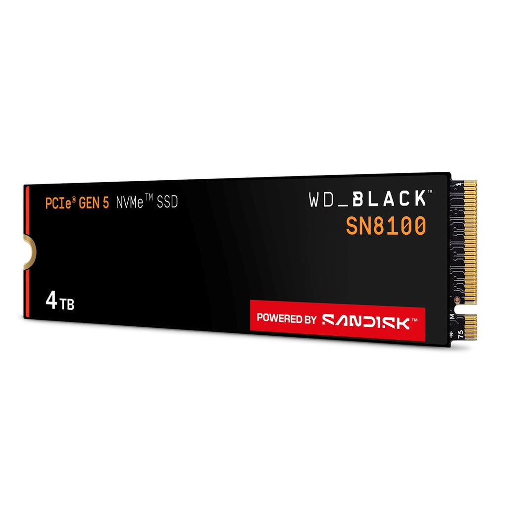 Western Digital SSD BLACK SN8100 4TB NVMe M.2 (WDS400T1X0M-00CMT0)