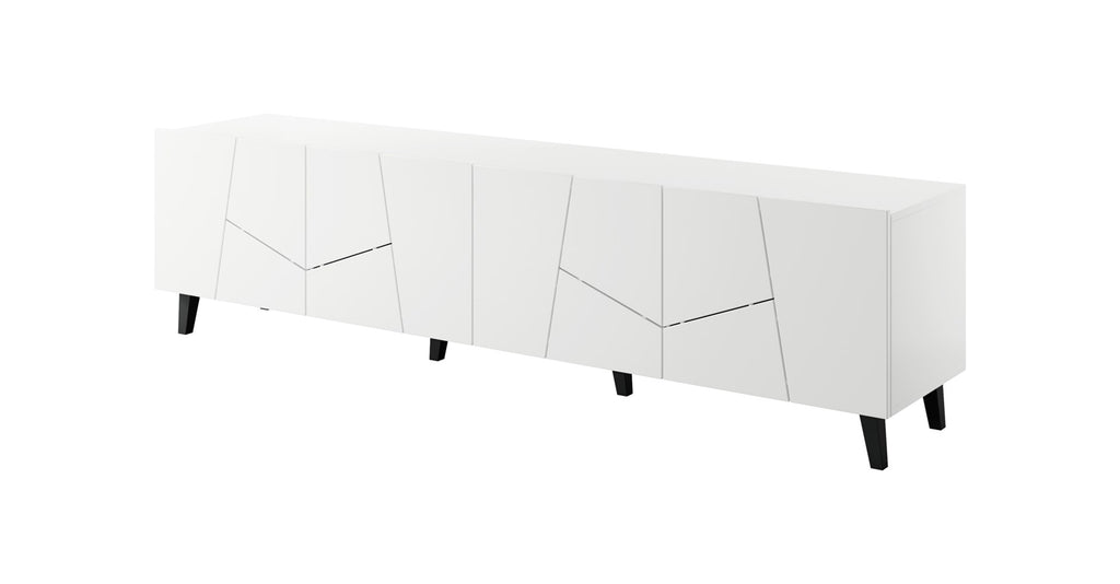 RTV Cabinet ETNA 200x42x52 White Matt