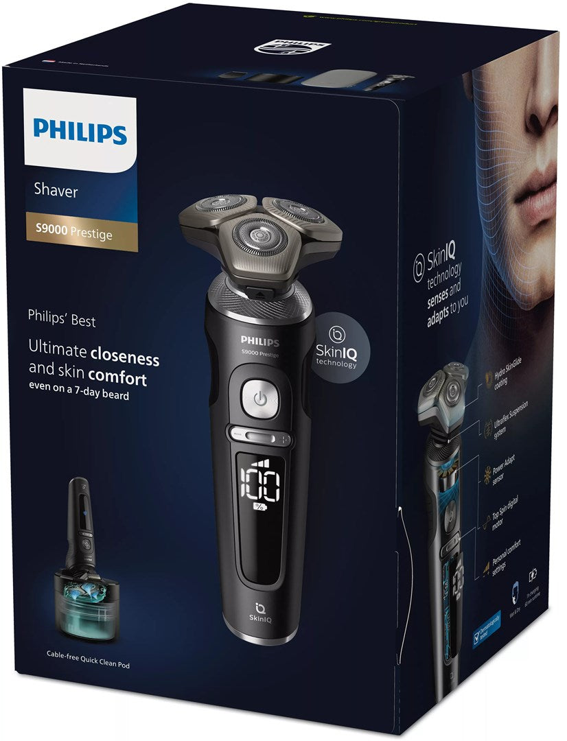 Philips Series 9000 Prestige Wet & Dry Shaver SP9840/32 - Electric Shaver for Men