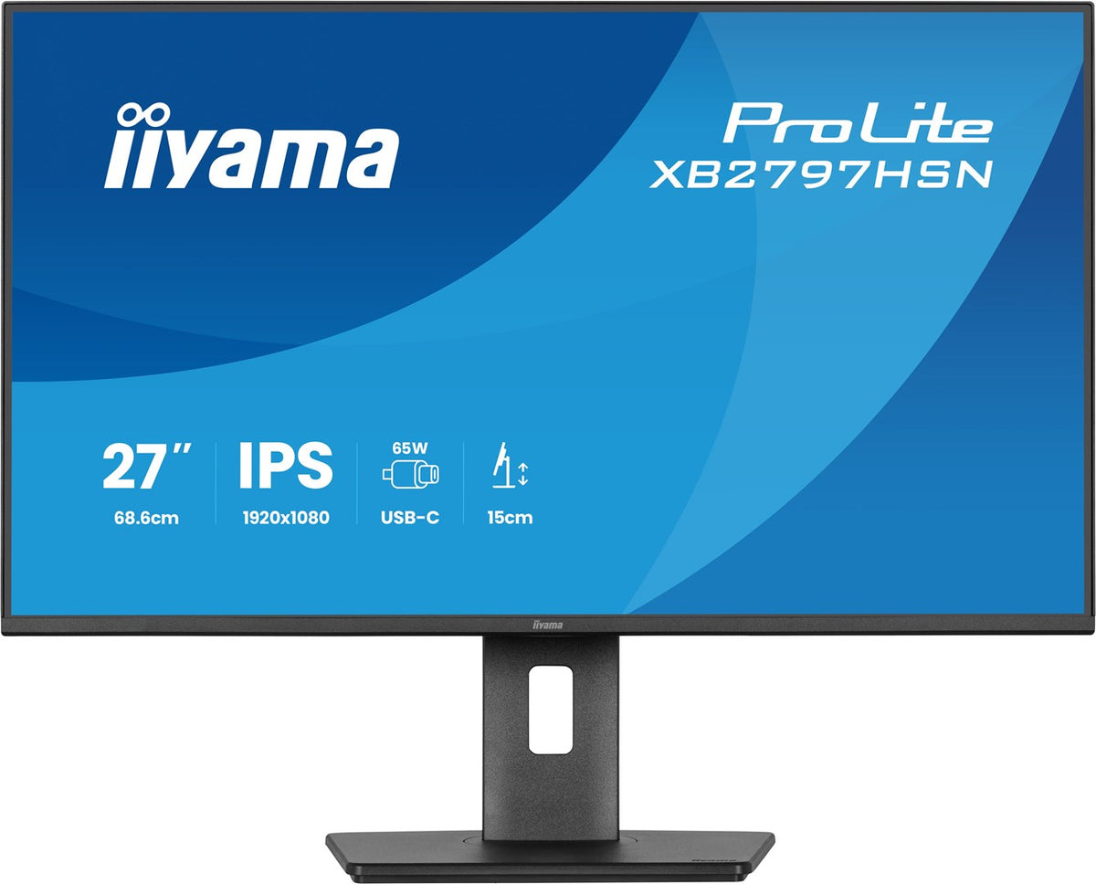 IIYAMA ProLite XB2797HSN-B1 27-inch Full HD LCD Monitor - 1920 x 1080 Resolution