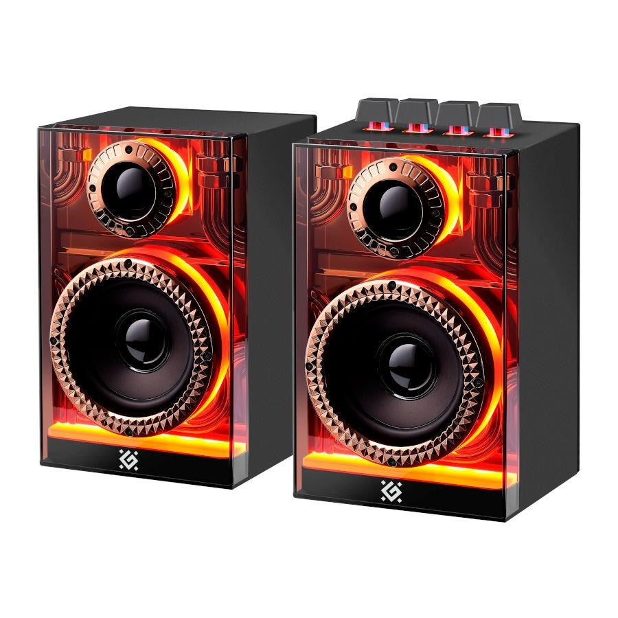 Głośniki Defender FUTURO 2.0 20W Bluetooth USB podświetlenie RGB MP3