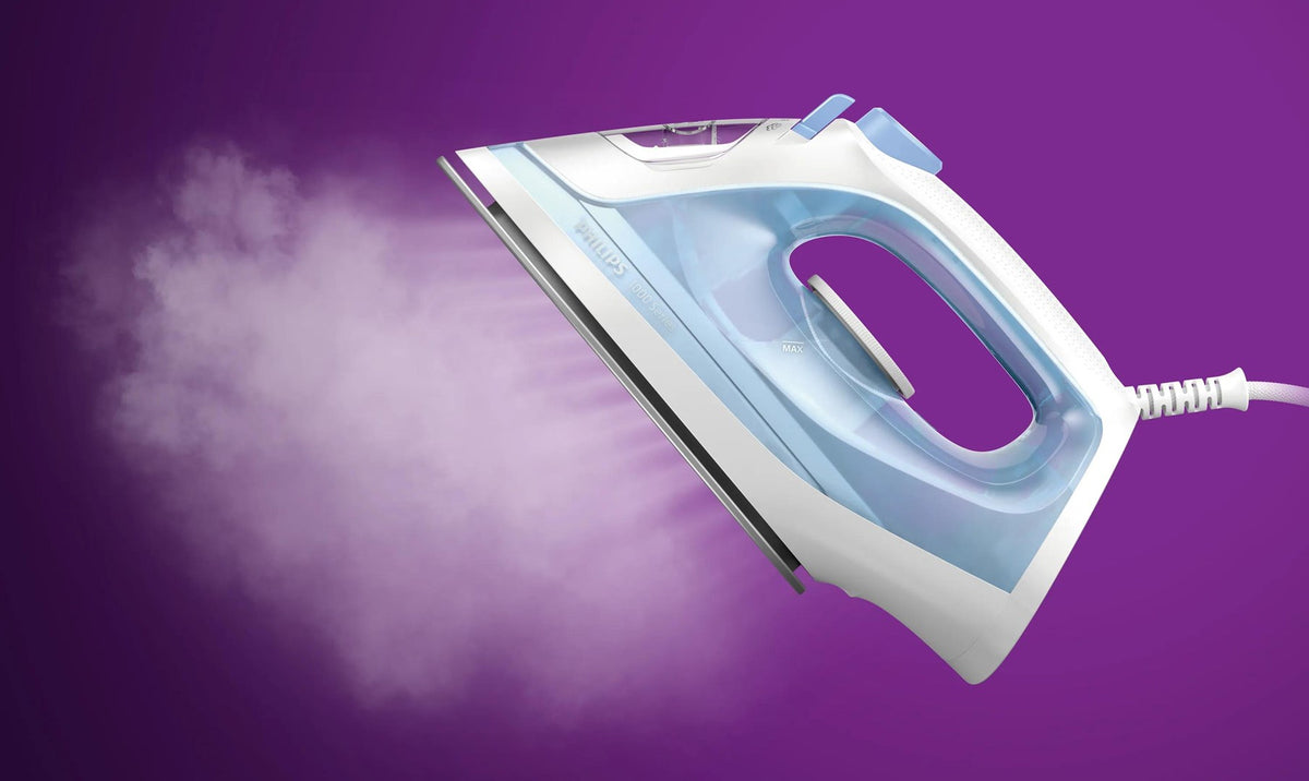 Philips Steam Iron 2000W DST1030/20 with Non-Stick Soleplate and 0.25 L Water Tank