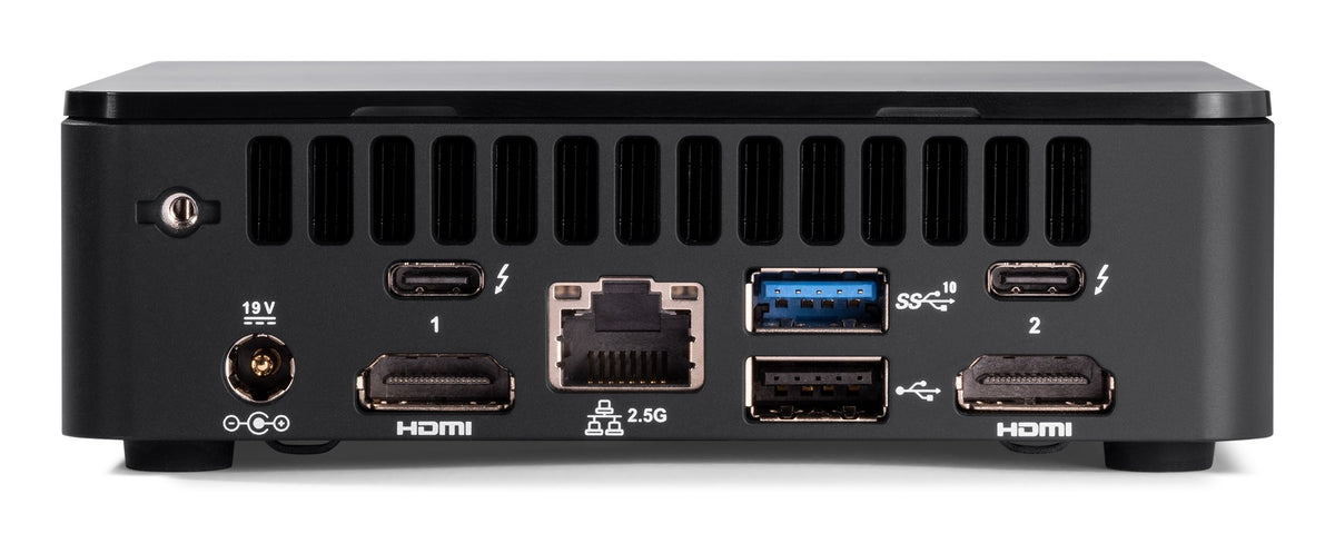 ASUS NUC 12 Pro Kit RNUC12WSKI700002I - Barebone Mini-PC - Core i7 1260P - RAM 0GB - Black 1GbE 5GbE 11a/b/g/n/ac/ax 90AR00D1-M00090