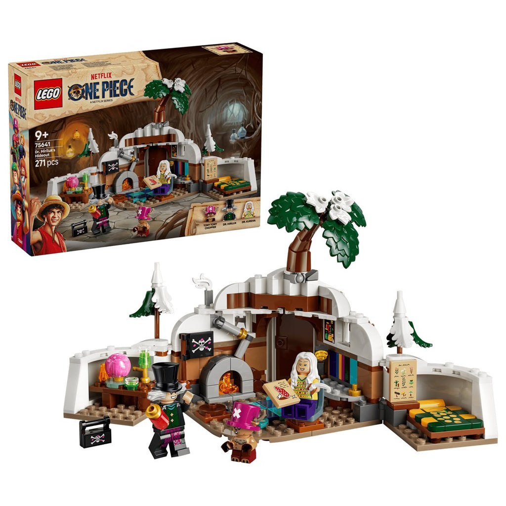 LEGO ONE PIECE Dr. Hiriluk's Hideout - 271 Elements - Age 9+ - Model 75641